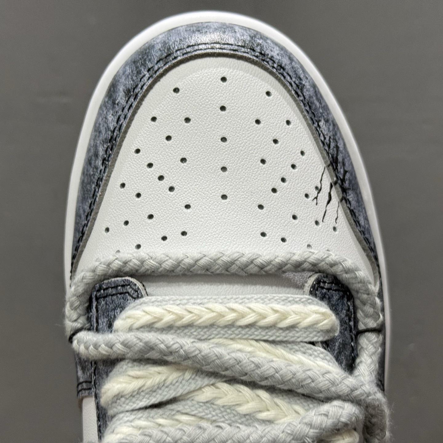 280 Nike SB Dunk Low 熊猫恶作剧-滑行轨迹 绑带 低帮休闲板鞋 DD1391-100
