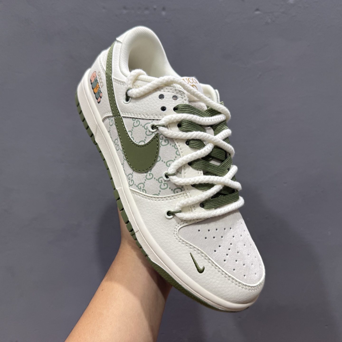200 Nike SB Dunk Low x GUCCI 米蓝小钩 XX2025-801