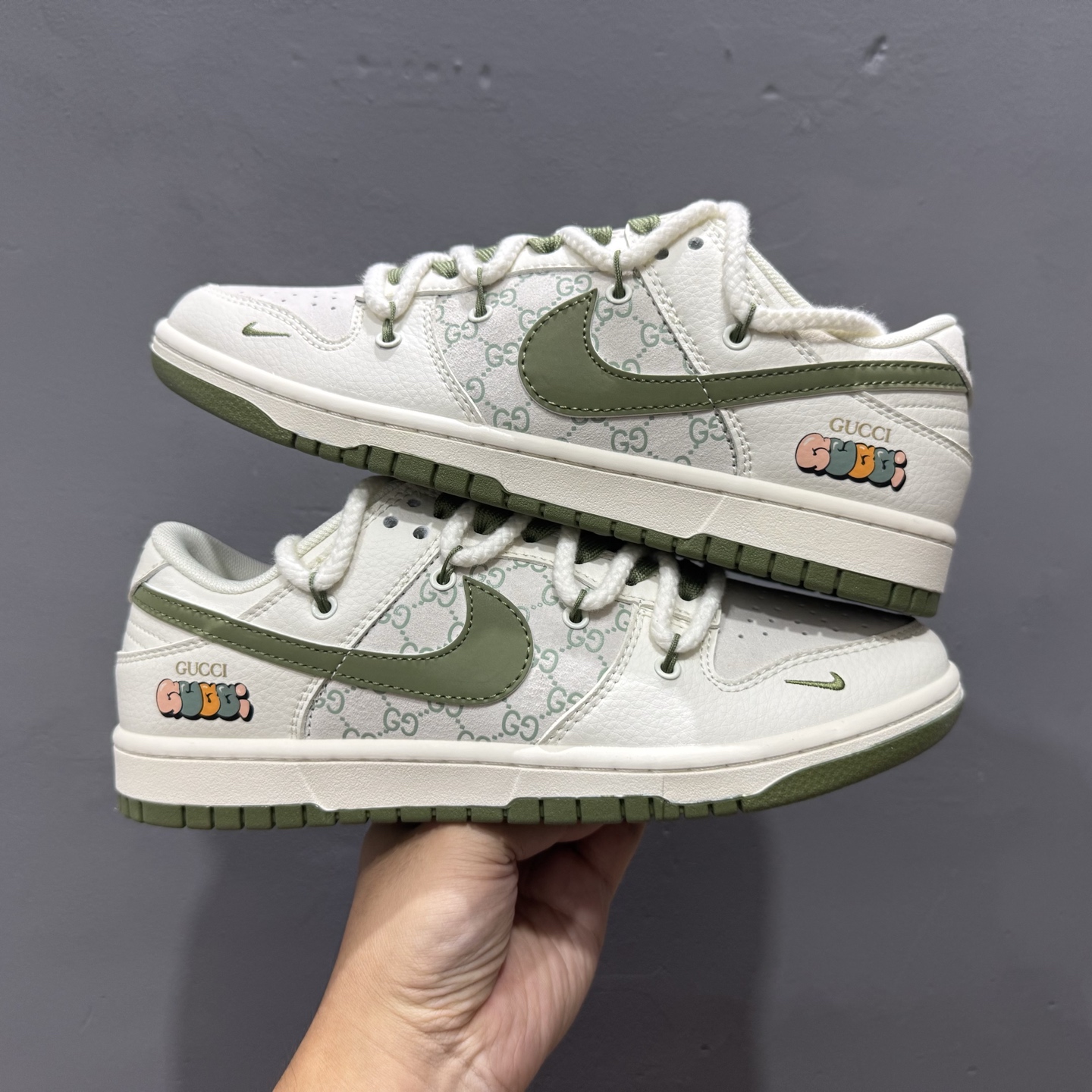 200 Nike SB Dunk Low x GUCCI 米蓝小钩 XX2025-801