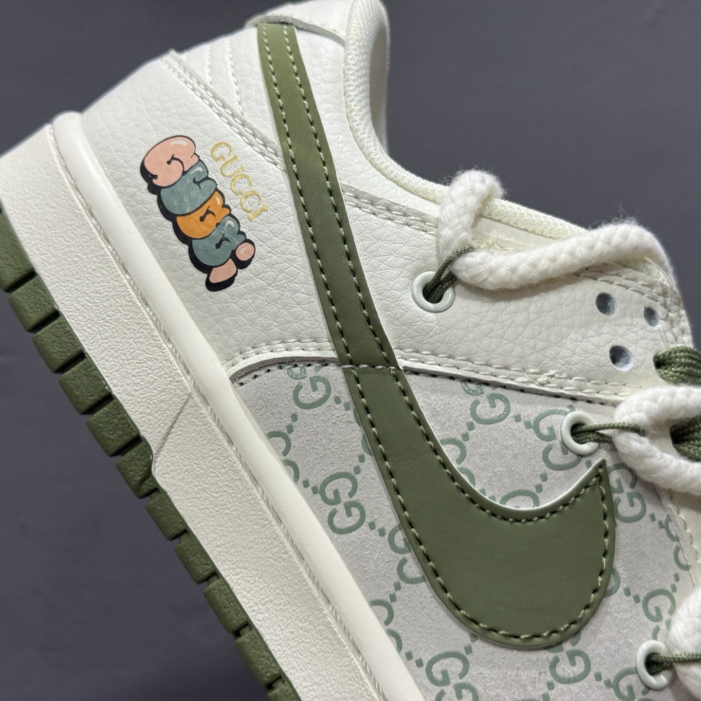 200 Nike SB Dunk Low x GUCCI 米蓝小钩 XX2025-801