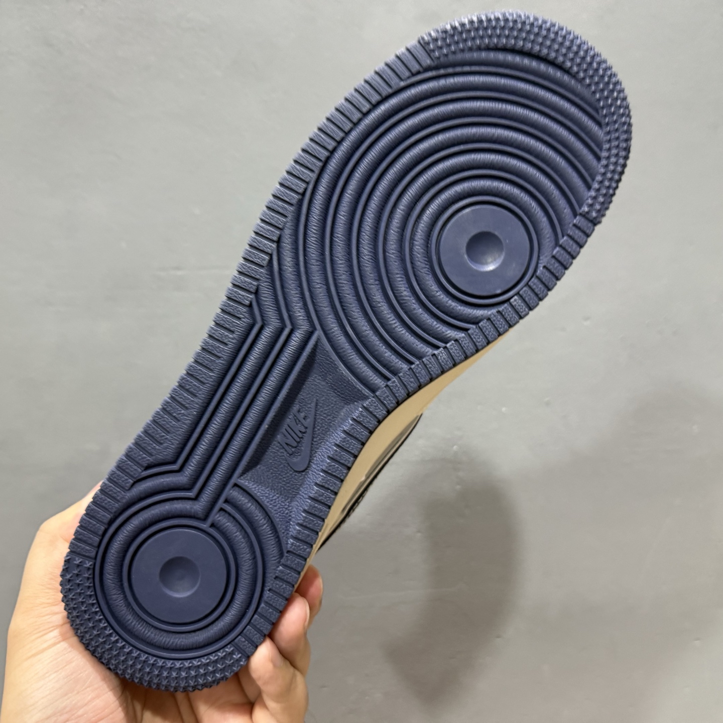 ￥250 Nike Air Force 1'07 Low Supreme联名 夜幕蓝 空军一号定制休闲板鞋 SM6668-112