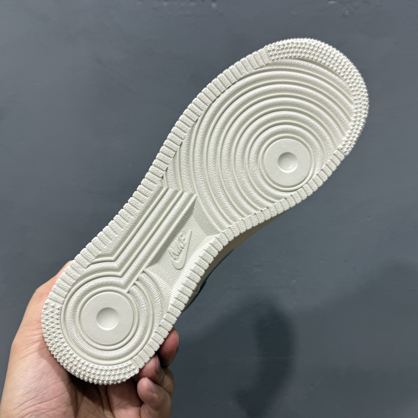 ￥260 Nike Air Force 1'07 Low 北面联名 米浅蓝灰勾 空军一号定制休闲板鞋 CS5288-026