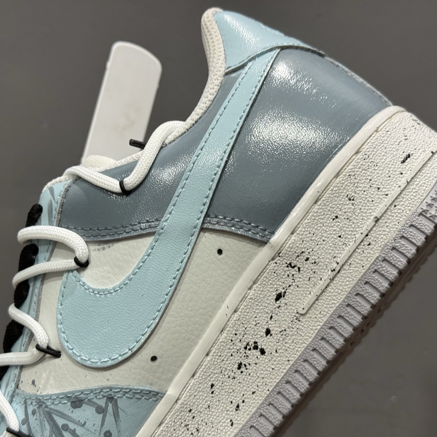 ￥260 Nike Air Force 1'07 Low ”Starry Sky Trajectory” 手绘涂鸦 星芒轨迹 空军一号定制休闲板鞋 CW1888-006