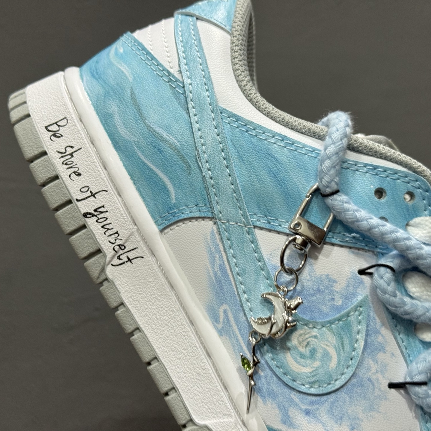 280 Nike Dunk Low 月下碧波行 天蓝色 此款以淡雅湖水蓝为基调 HF5441-105