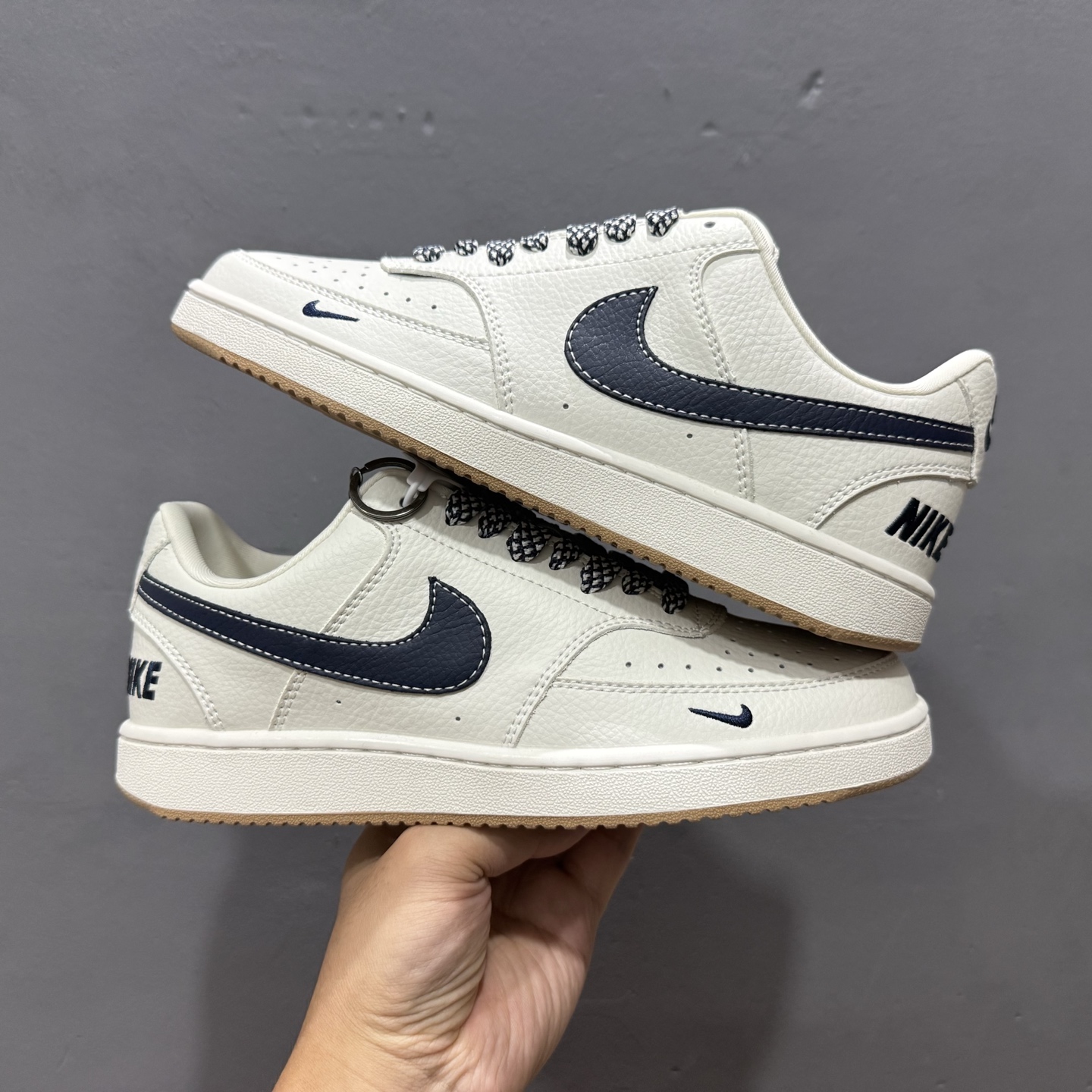 NIKE COURT VISION LO ‘DIY’定制 低帮百搭 透气休闲运动板鞋 CS5288-015