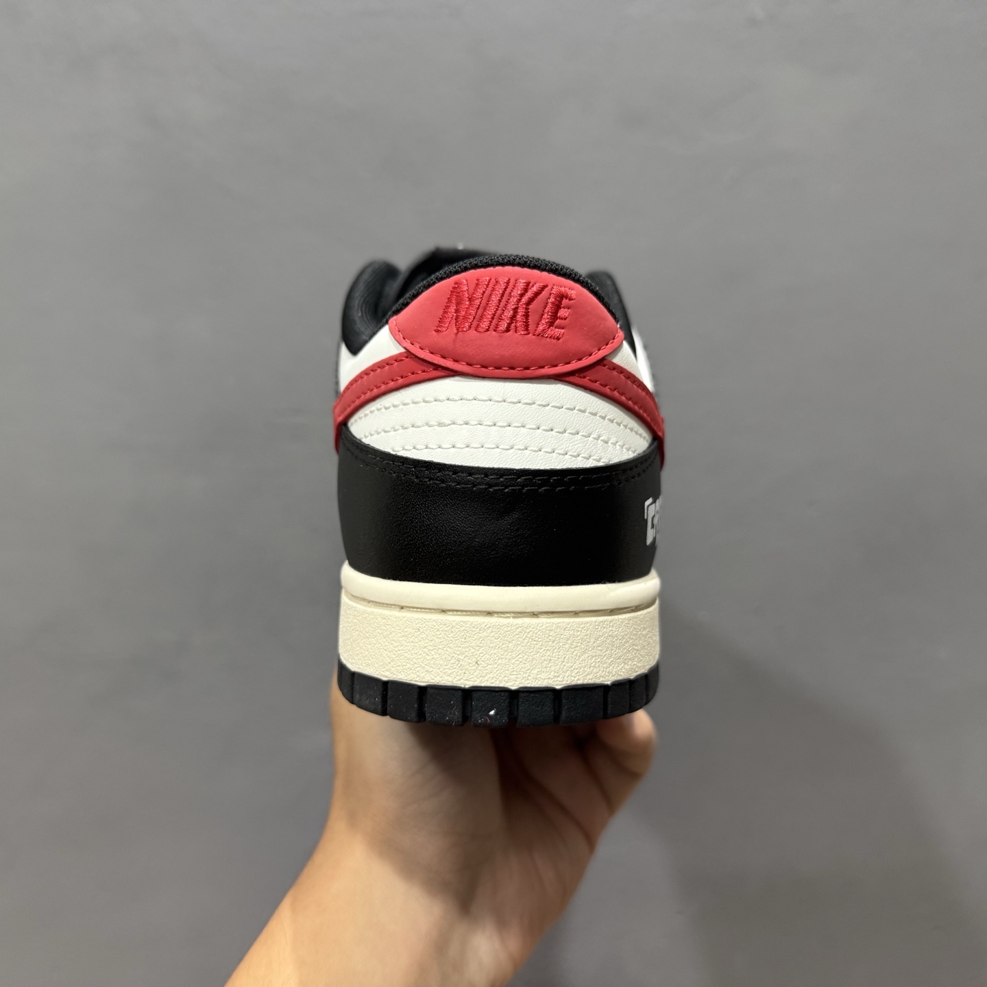 「YC版」260 Nike Dunk Low 黑焰 黑红色 当经典黑白撞裂酒红火焰尾 DD1391-100