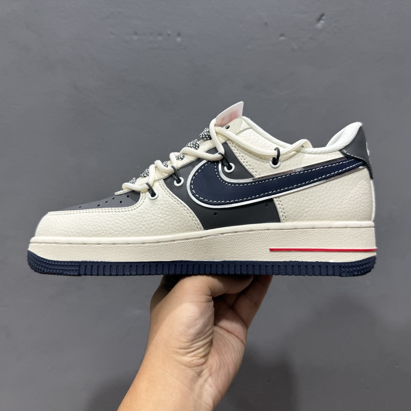 200 Nk Air Force 1‘07 Low UN联名 米白蓝底抽绳 空军一号 低帮休闲板鞋 SJ1198-103