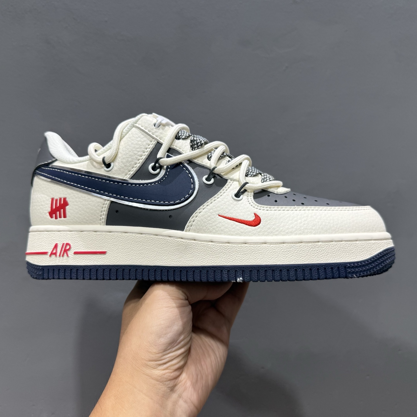 200 Nk Air Force 1‘07 Low UN联名 米白蓝底抽绳 空军一号 低帮休闲板鞋 SJ1198-103