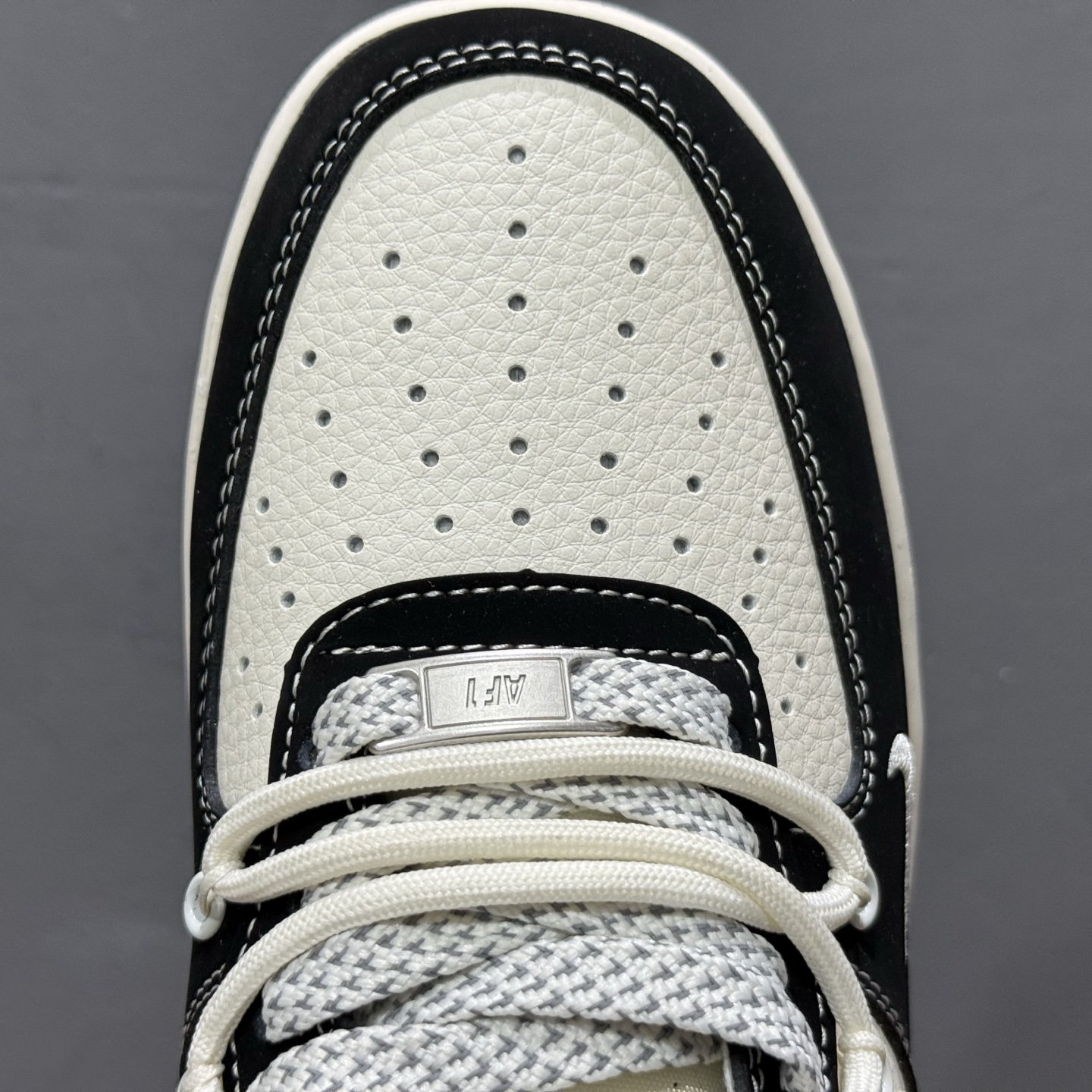200 Nk Air Force 1‘07 Low 北面联名 磨砂黑抽绳 空军一号低帮休闲板鞋 SJ1198-101