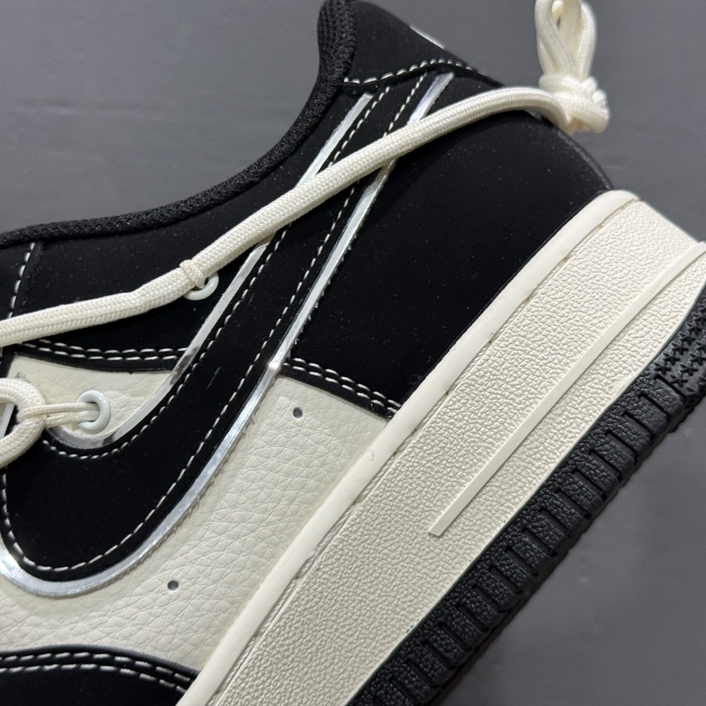 200 Nk Air Force 1‘07 Low 北面联名 磨砂黑抽绳 空军一号低帮休闲板鞋 SJ1198-101
