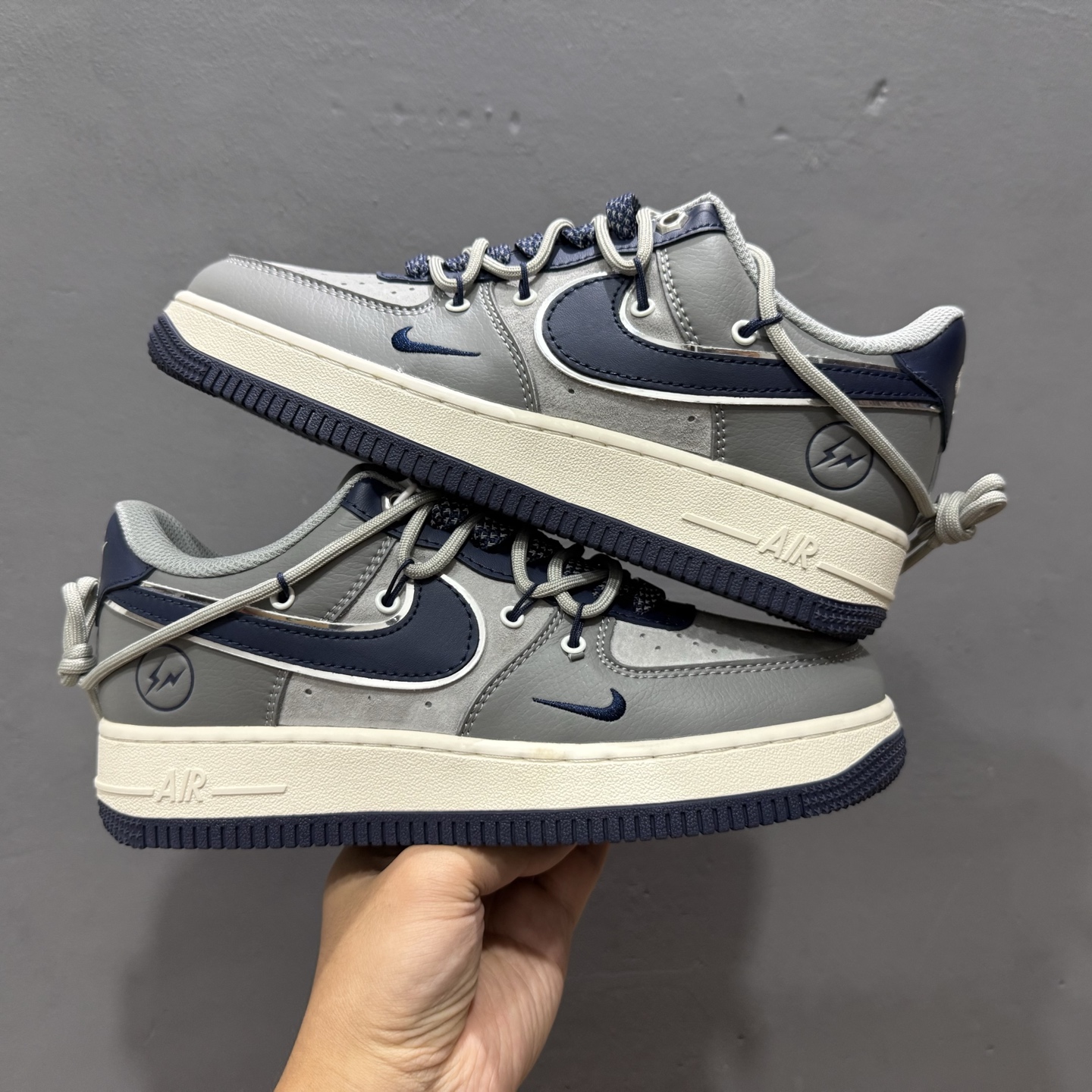 200 Nk Air Force 1‘07 Low Bape联名 米蓝生胶抽绳 空军一号低帮休闲板鞋 SJ1198-111