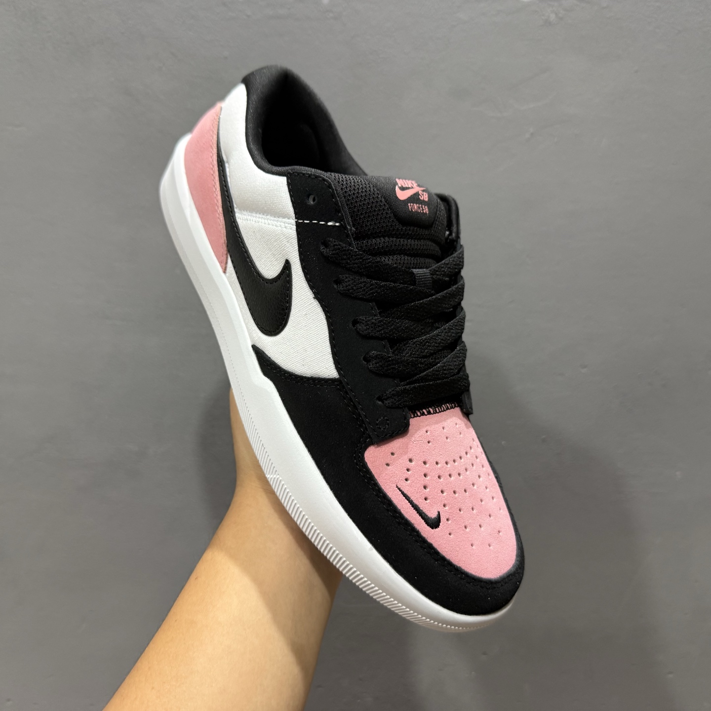 150 Nike SB Force 58 黑白粉 CZ2959-600