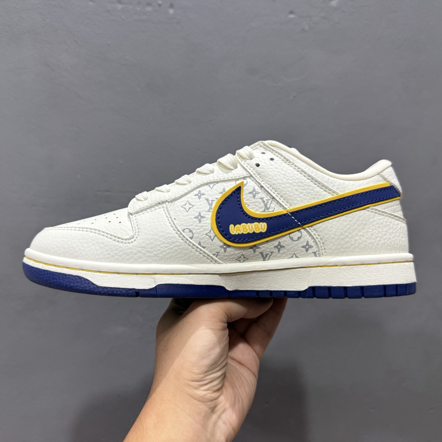 Nike SB Dunk Low 三方联名 白蓝金 高端定制 低帮休闲板鞋 SC0601-457