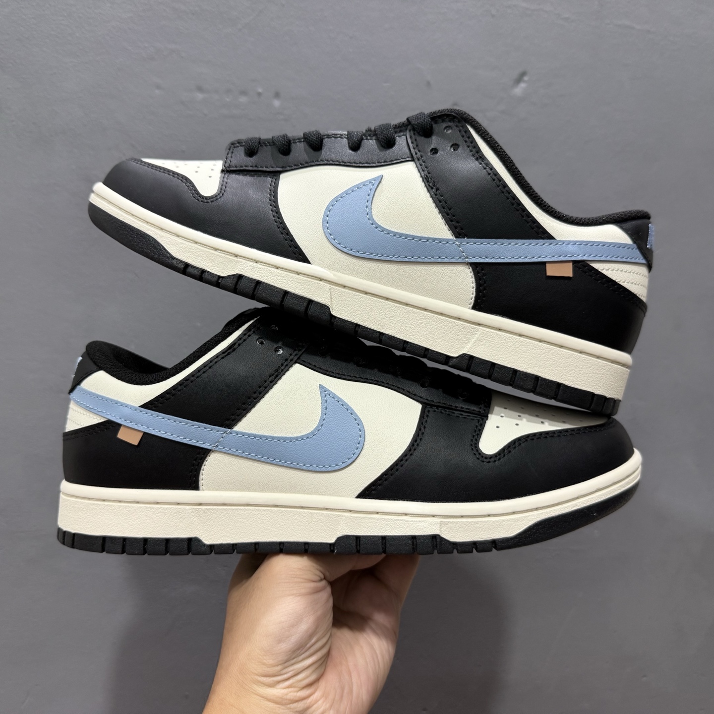 Nike Dunk Low 蓝尾巴 黑白蓝 黑白为经 DD1391-100