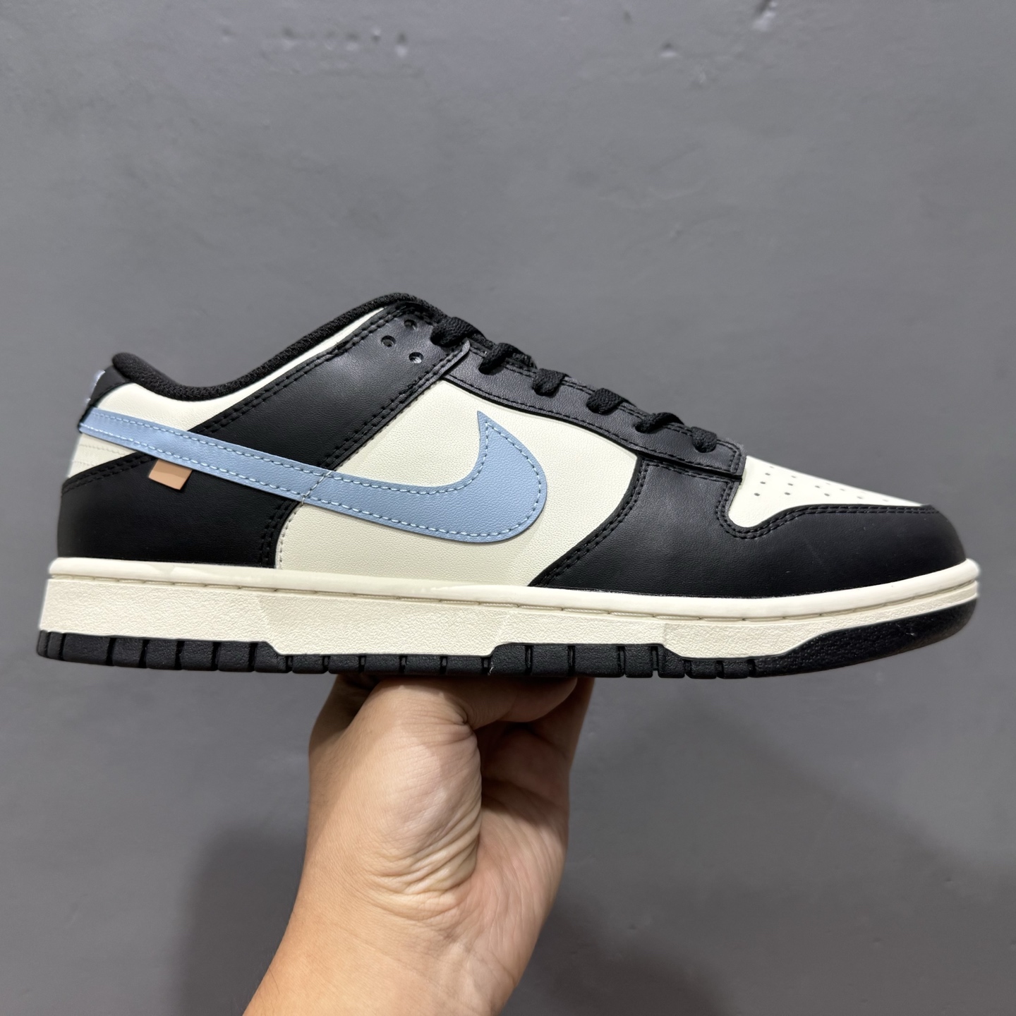 Nike Dunk Low 蓝尾巴 黑白蓝 黑白为经 DD1391-100