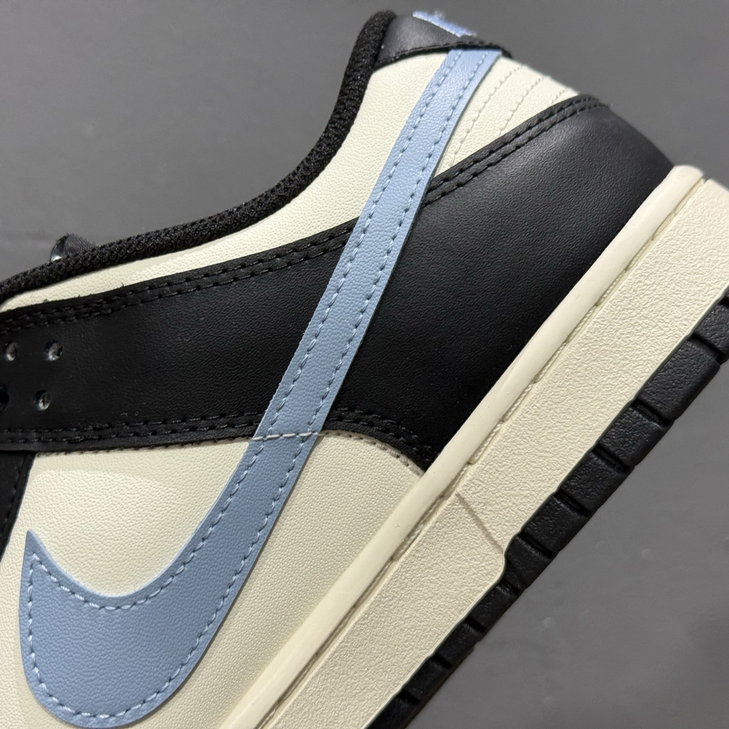 Nike Dunk Low 蓝尾巴 黑白蓝 黑白为经 DD1391-100