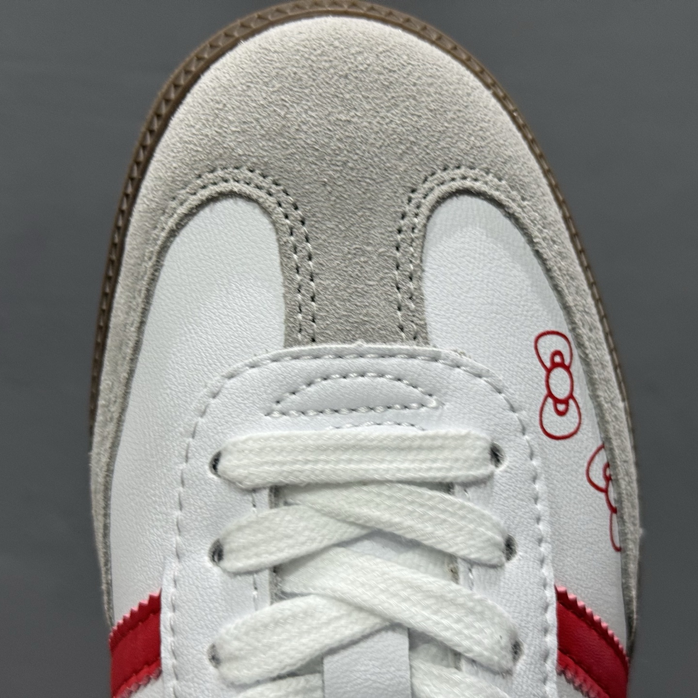 adidas originals SAMBA OG 气泡水母 可可小猫 白红 B75806