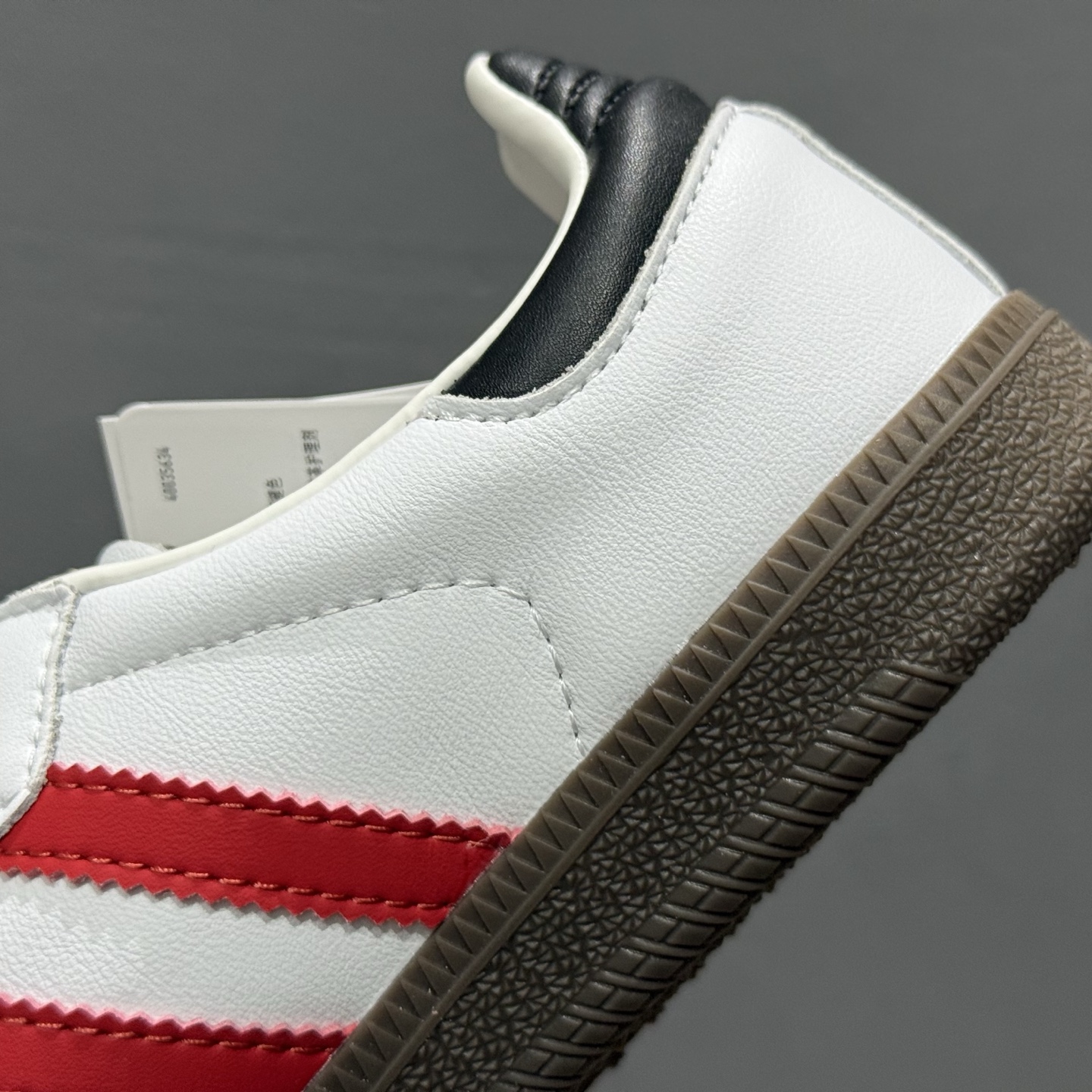 adidas originals SAMBA OG 气泡水母 可可小猫 白红 B75806