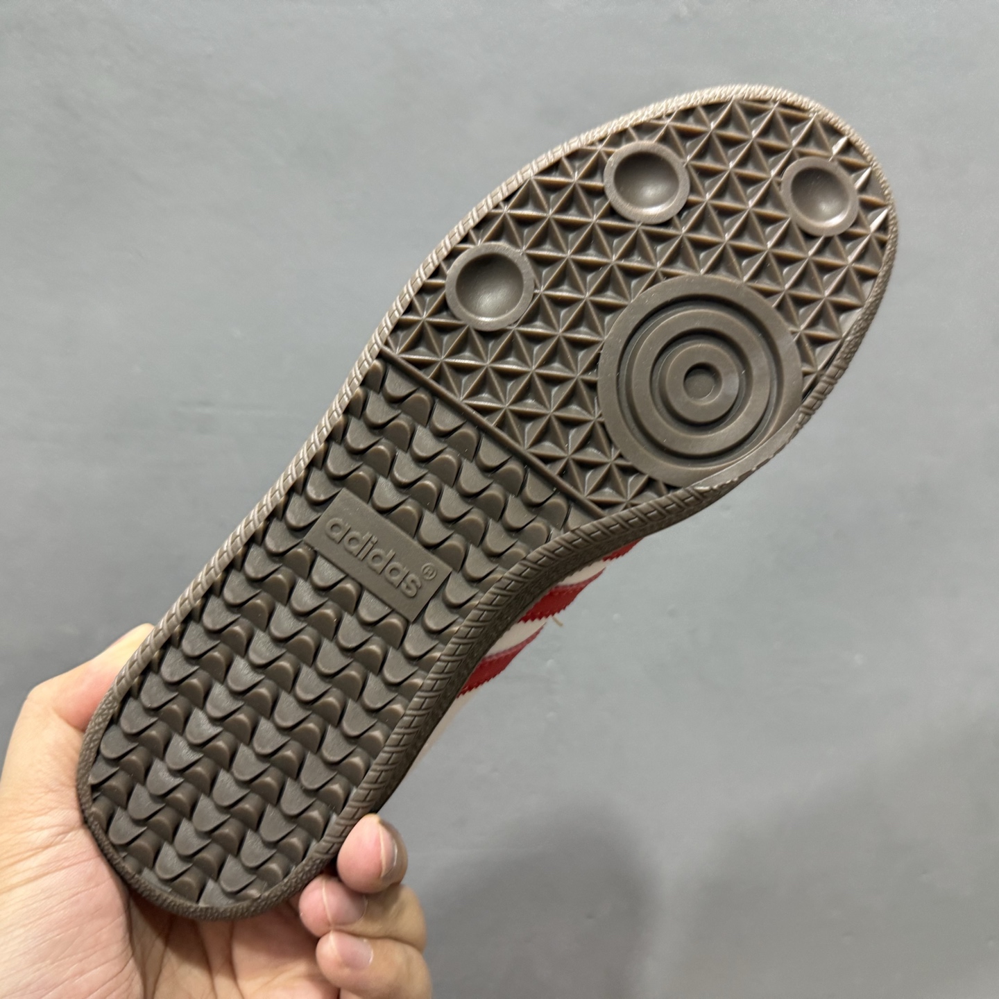 adidas originals SAMBA OG 气泡水母 可可小猫 白红 B75806