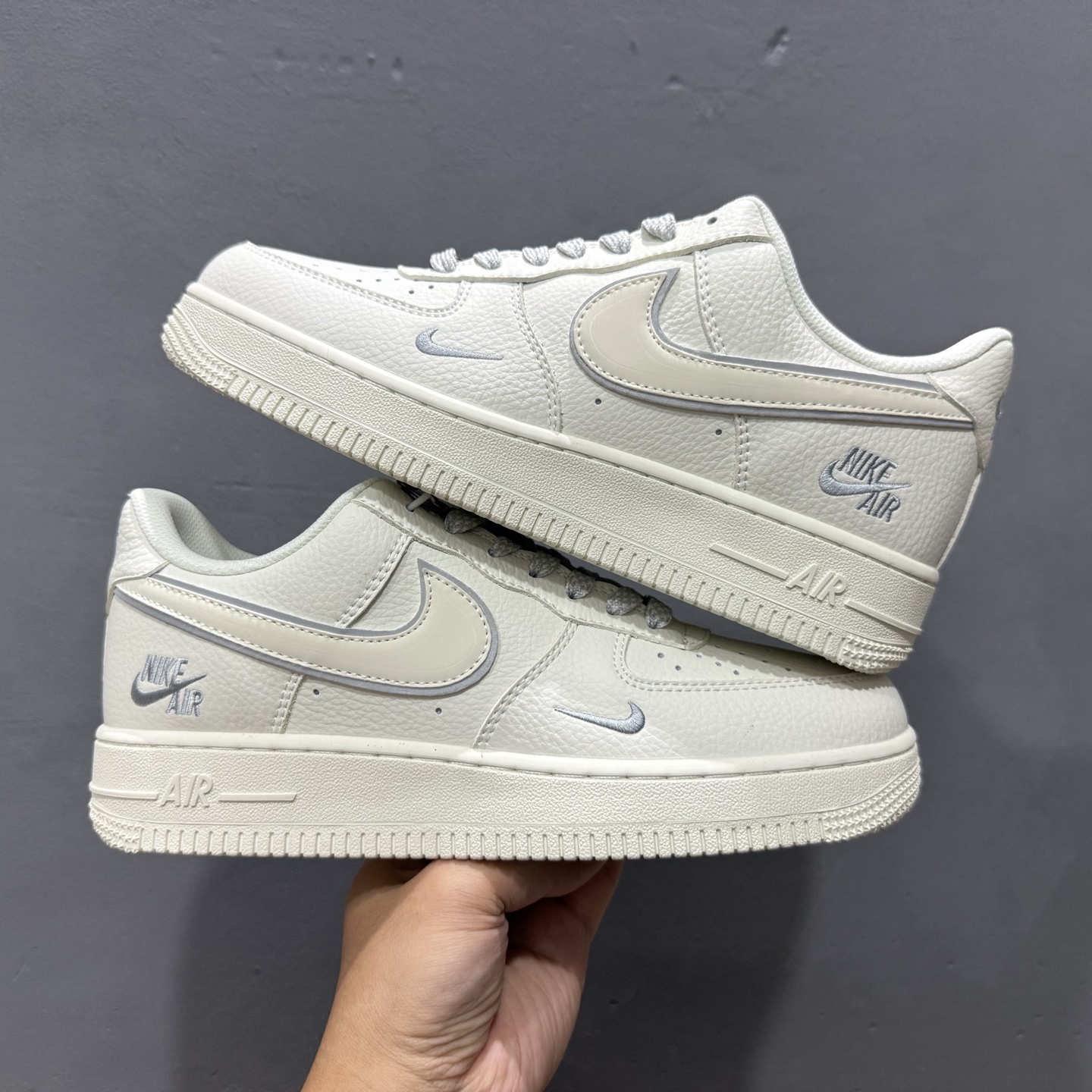 Nike Air Force 1'07 Low 耐克联名 米灰边 空军一号低帮休闲板鞋 CS5288-033