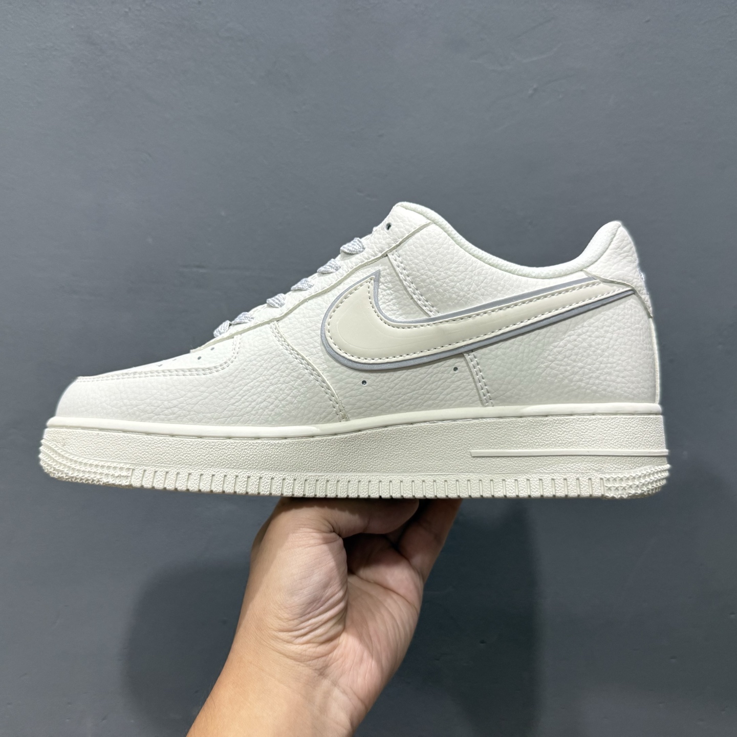Nike Air Force 1'07 Low 耐克联名 米灰边 空军一号低帮休闲板鞋 CS5288-033