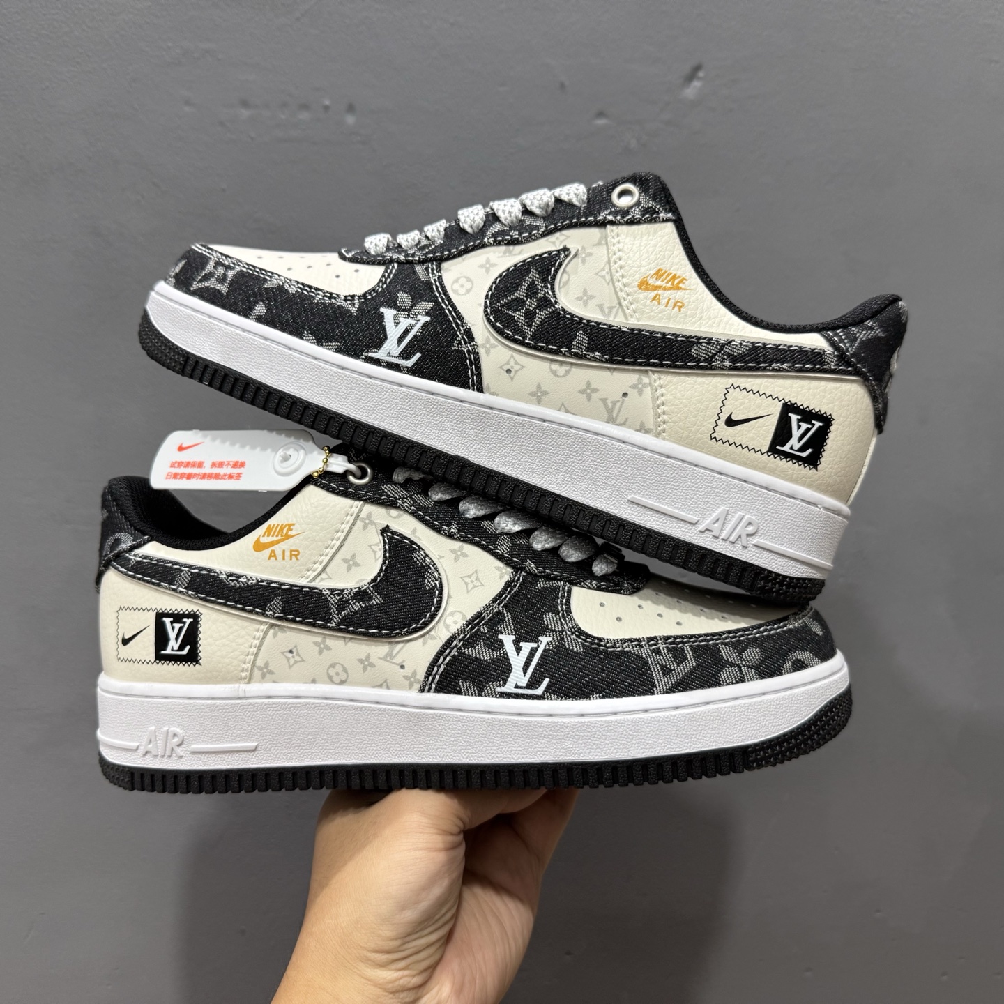 ￥220 Nike Air Force 1'07 Low 定制款 空军一号低帮休闲板鞋 CW2288-111