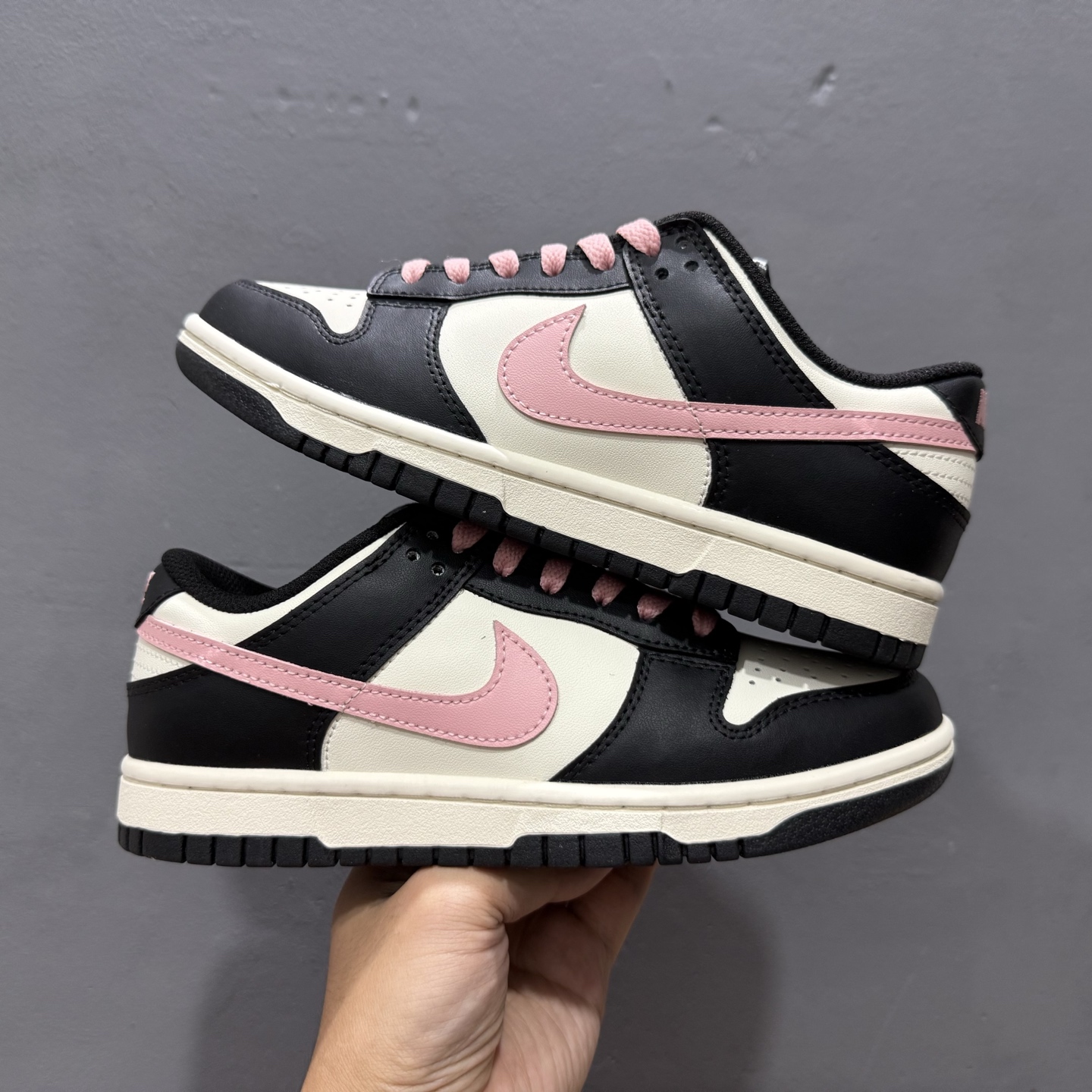 Nike Dunk Low 莓莓奶茶 黑白粉 当莓果粉跃上经典黑白廓形 DD1391-100