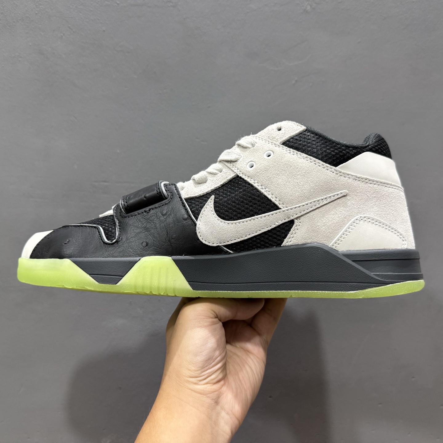 新款出货 纯原 乔丹 Travis Scott x Air Jordan Jumpman Jack TR TS联名款 倒钩 复古文化篮球鞋 IH7971-001