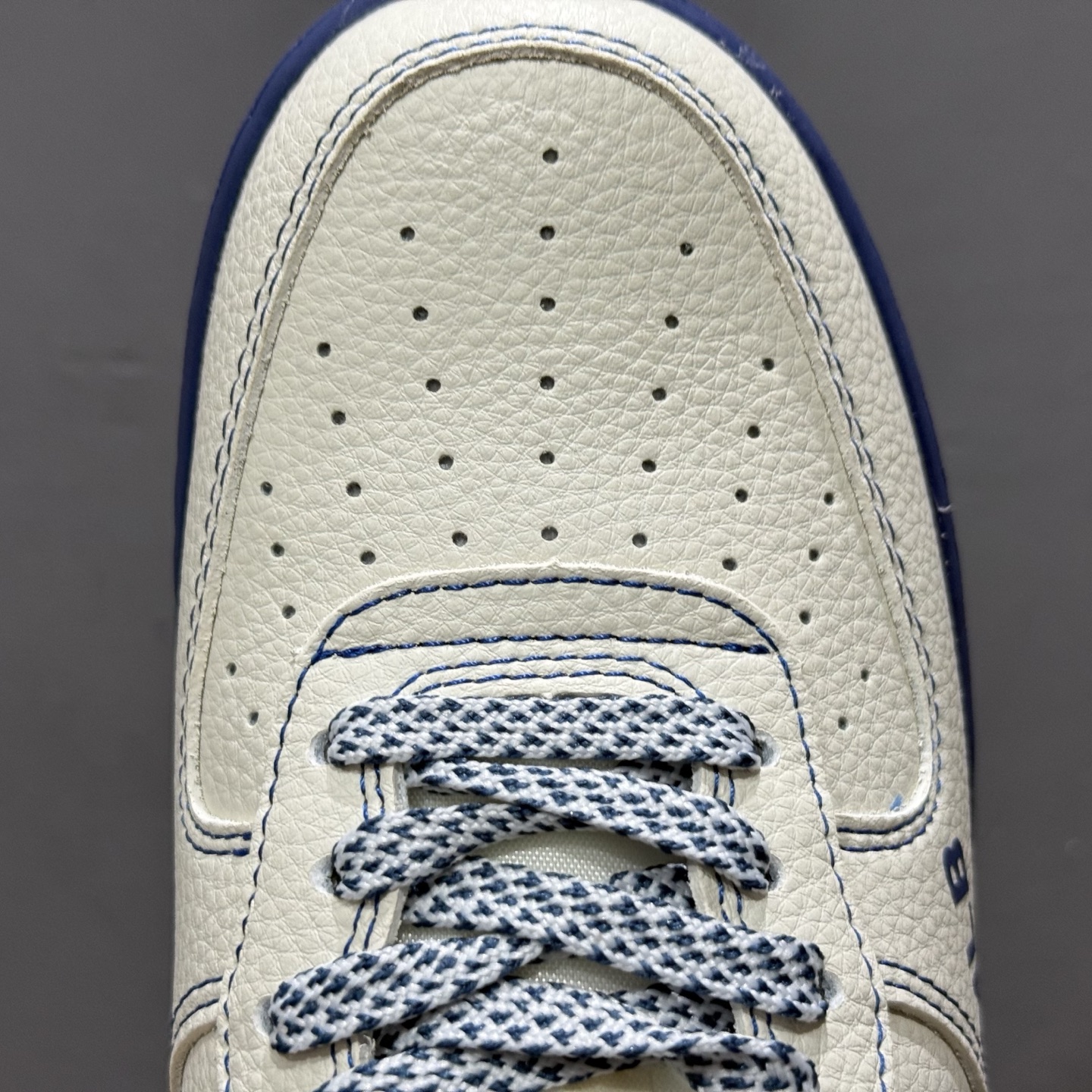 MLB x Nike Air Force 1 米蓝线反光 KJ1688-010