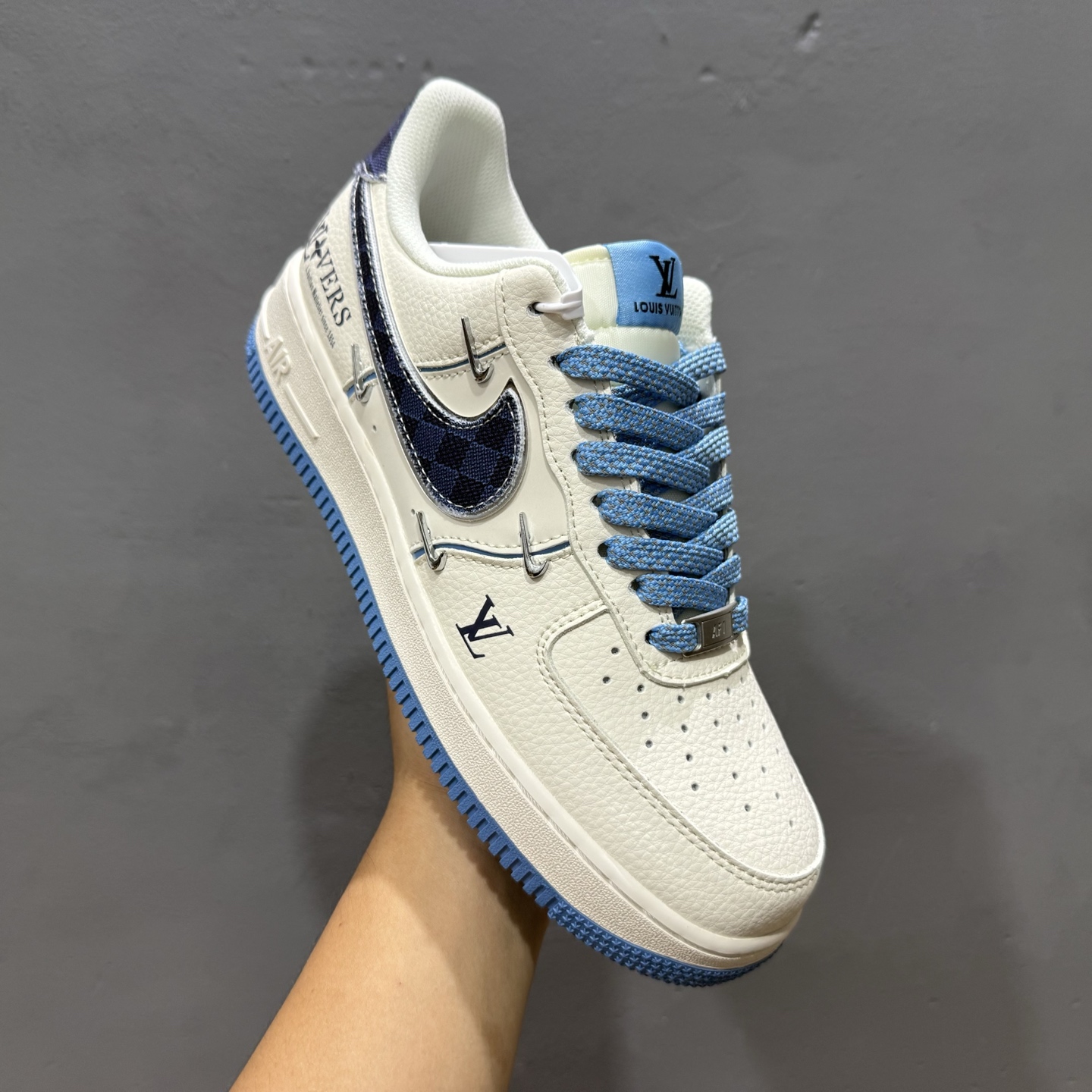 Nike Air Force 1'07 Low LV联名 米蓝四勾 空军一号低帮休闲板鞋 XS2869-003