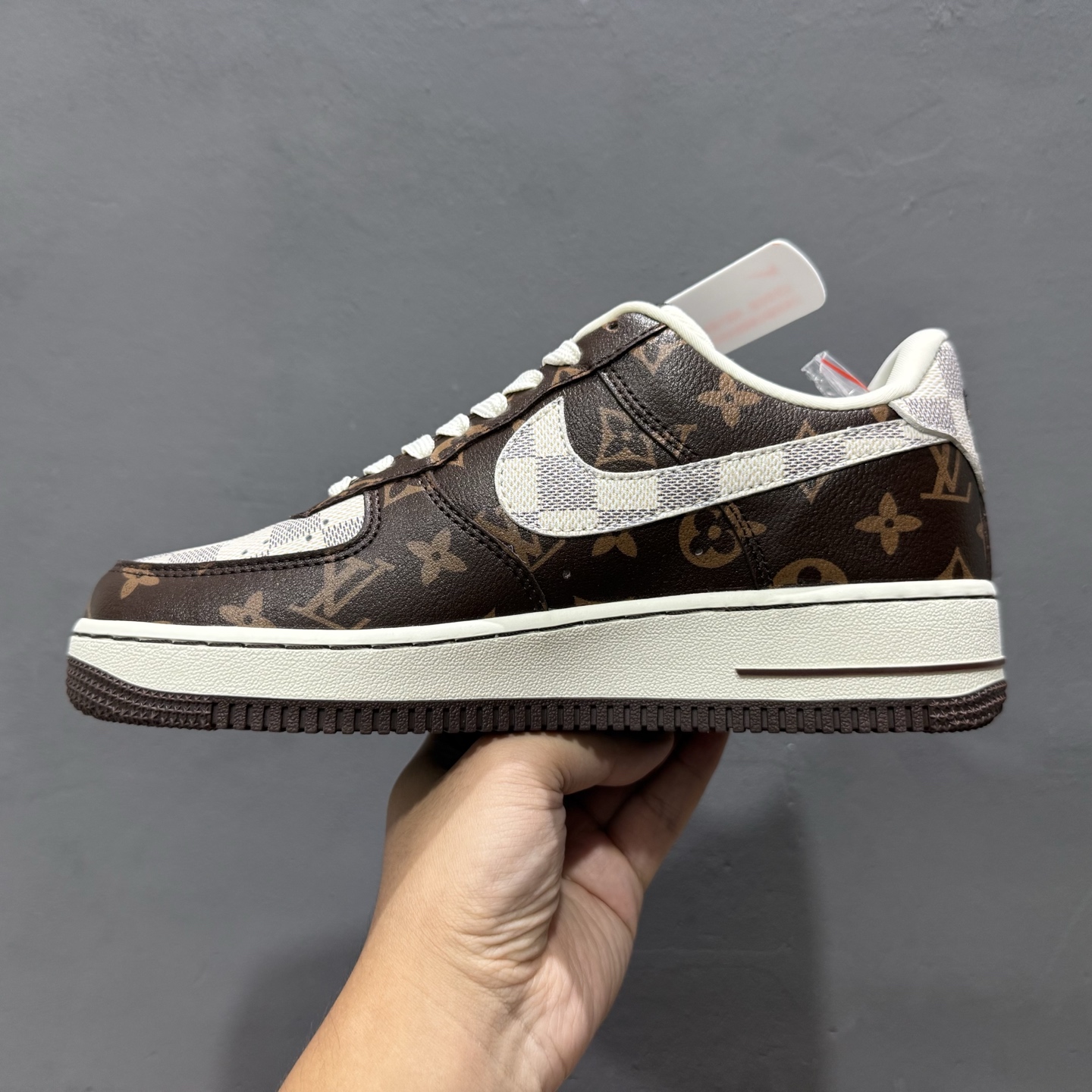 Nike Air Force 1'07 Low LV联名 经典咖啡棕 空军一号低帮休闲板鞋 SC0601-558