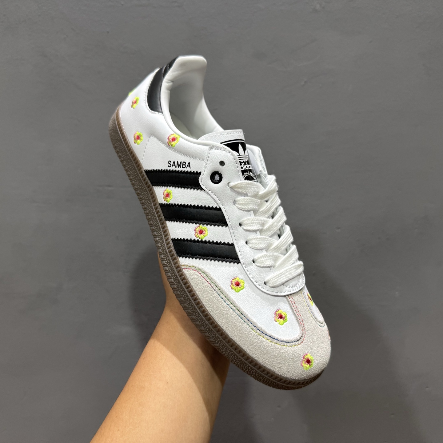 阿迪达斯 德训女鞋 ADIDAS ORIGINALS SAMBA OG SHOES 经典运动鞋小白鞋 IF4396