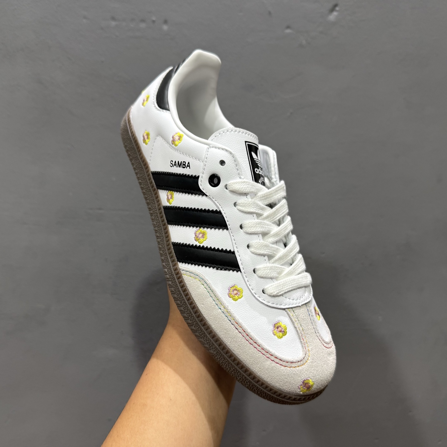 180 阿迪达斯 德训女鞋 ADIDAS ORIGINALS SAMBA OG SHOES 经典运动鞋小白鞋 IF4395