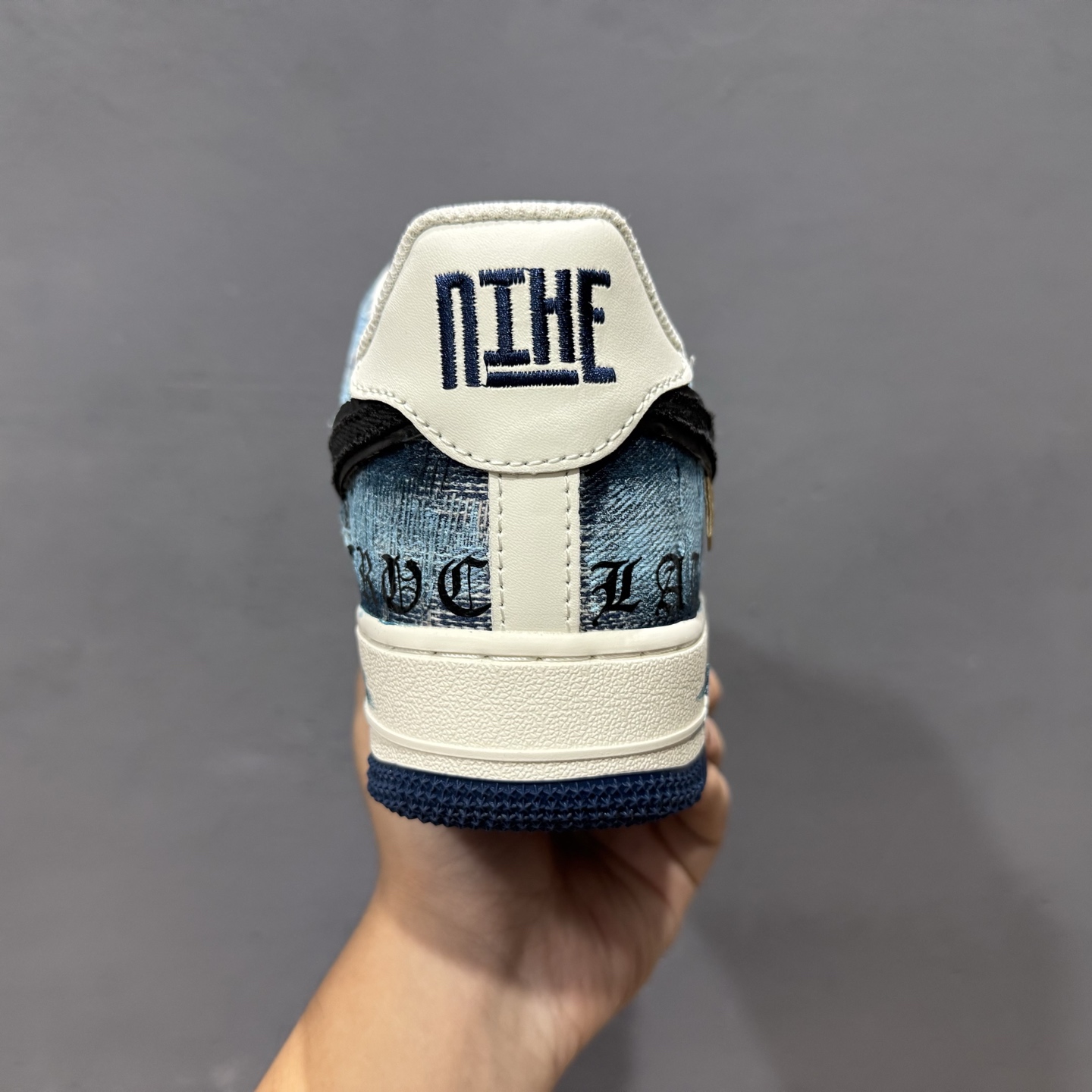 Nike Air Force 1'07 Low ”Danning Illusion” 手绘涂鸦 丹宁幻彩 空军一号低帮休闲板鞋 FB0607-770