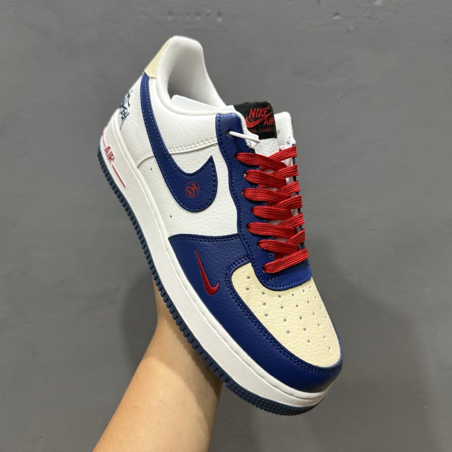NIke Air Force 1 ‘07 白蓝 空军一号低帮休闲板鞋 DQ6628-163