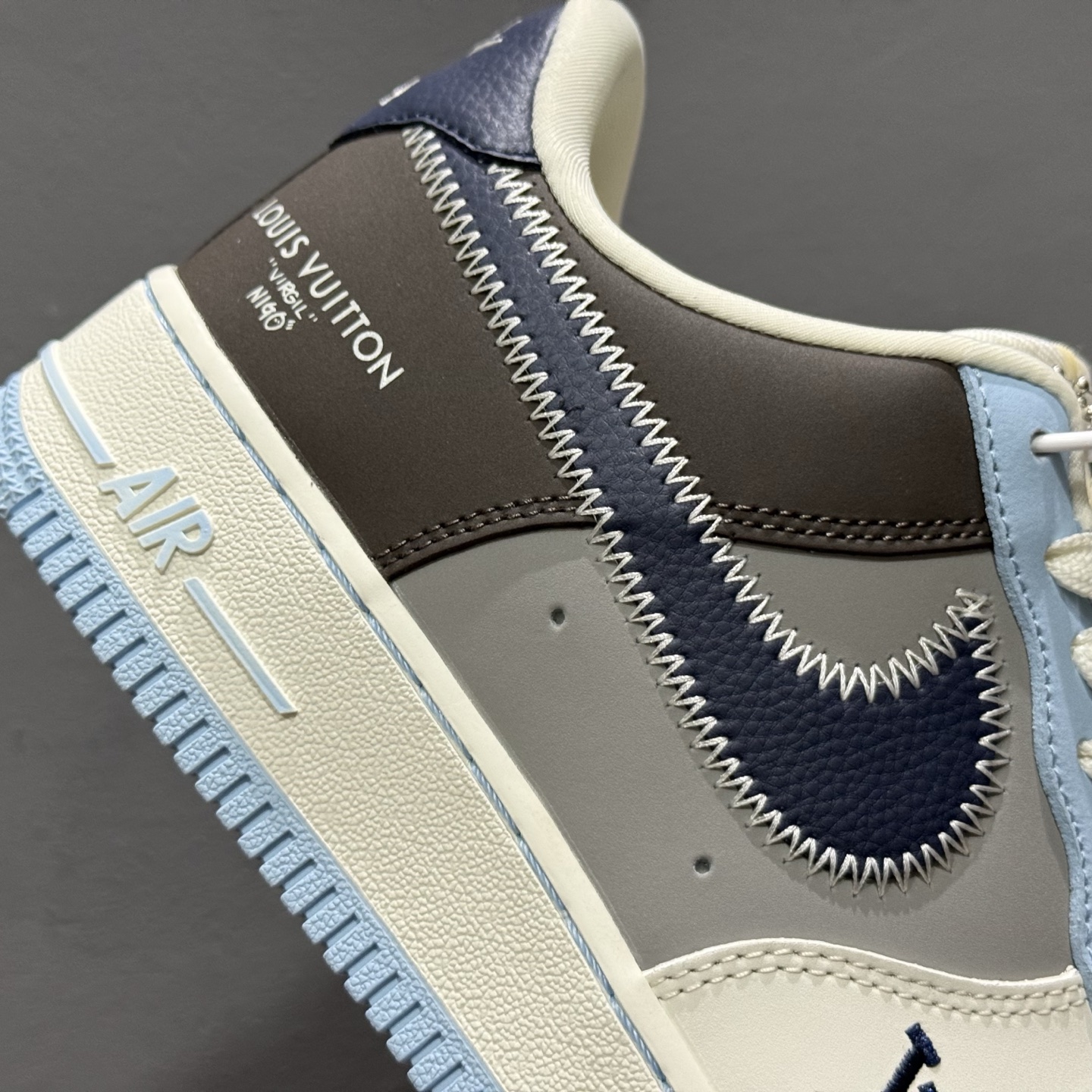 Nike Air Force 1‘07 Low LV联名 彩色拼接 空军一号低帮休闲板鞋 SC0601-560
