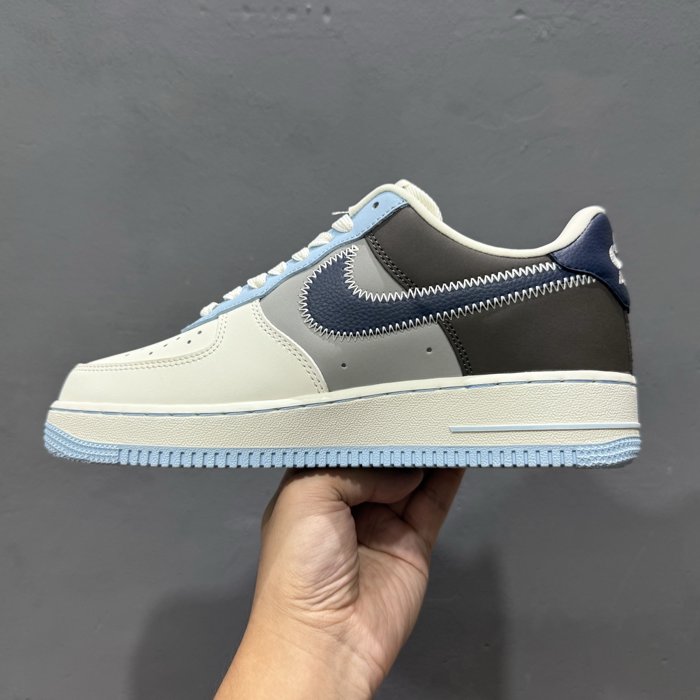 Nike Air Force 1‘07 Low LV联名 彩色拼接 空军一号低帮休闲板鞋 SC0601-560