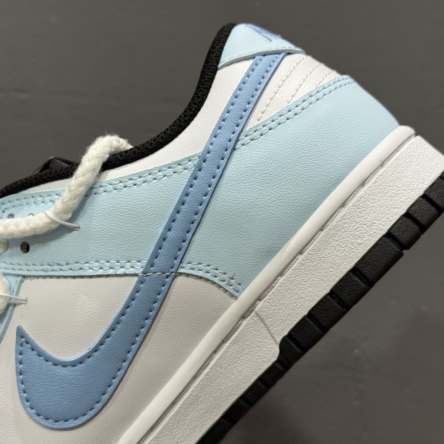 Nike SB Dunk Low 蓝色海洋 绑带 低帮休闲板鞋 DD1503-101