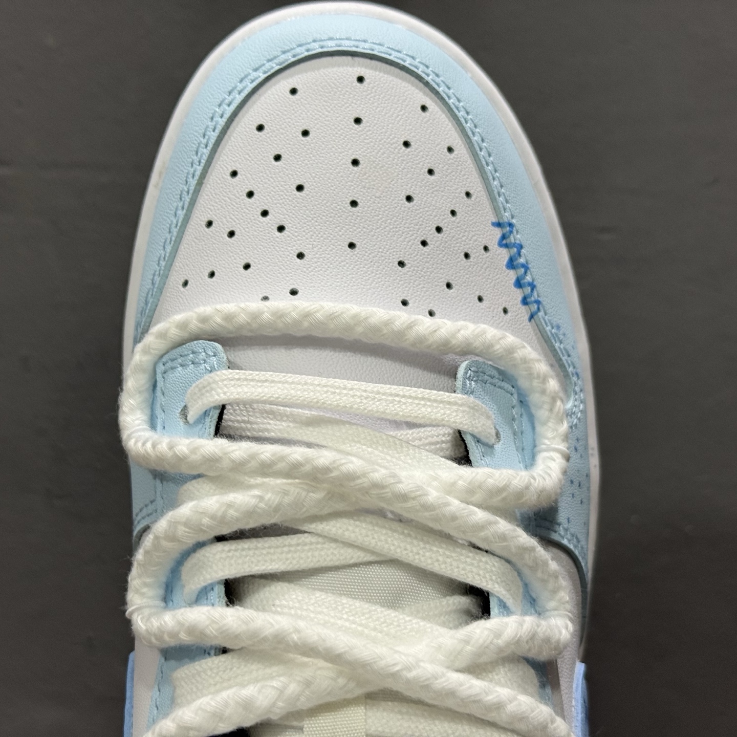 Nike SB Dunk Low 蓝色海洋 绑带 低帮休闲板鞋 DD1503-101