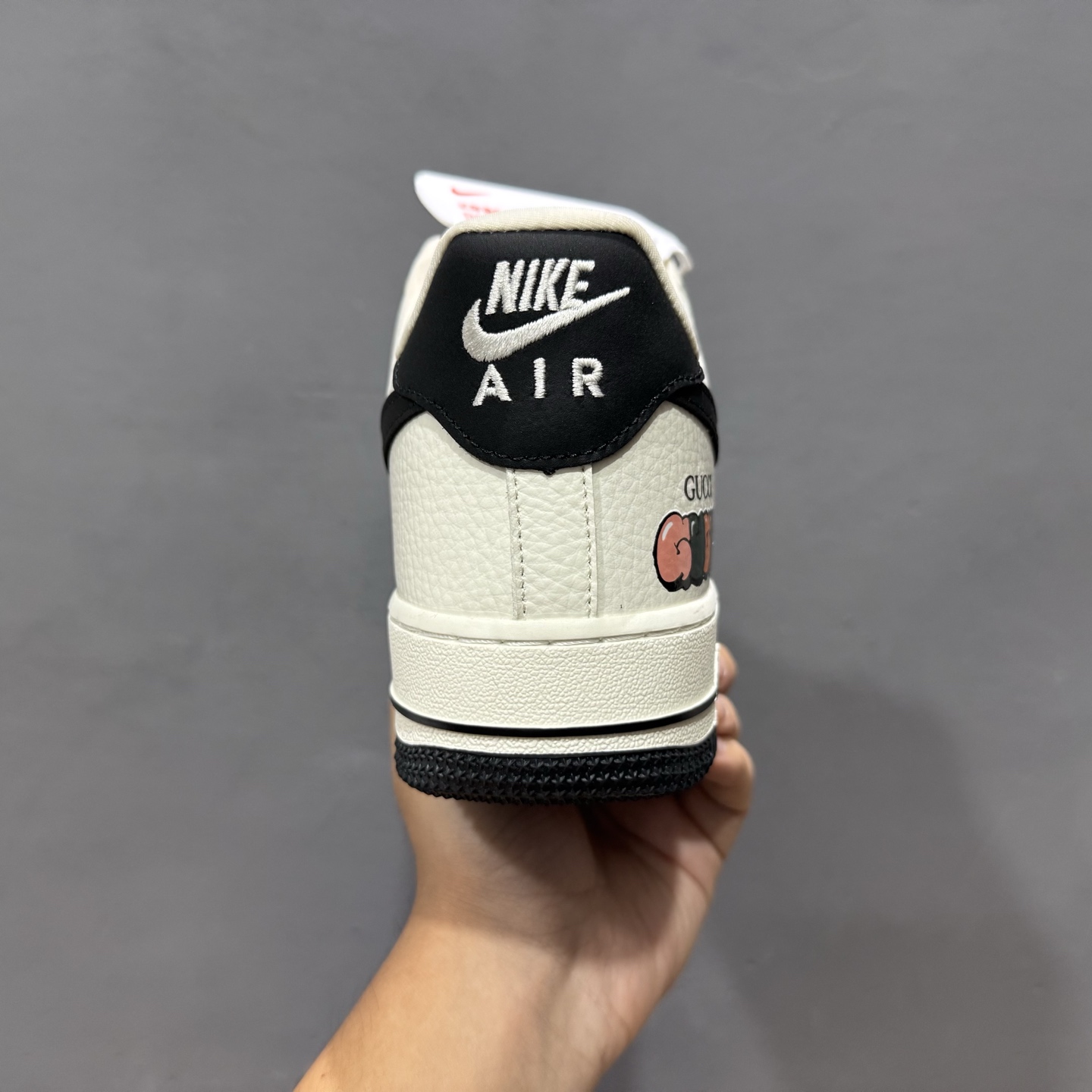 Gucci x NIke Air Force 1 白黑织布 SC0601-571