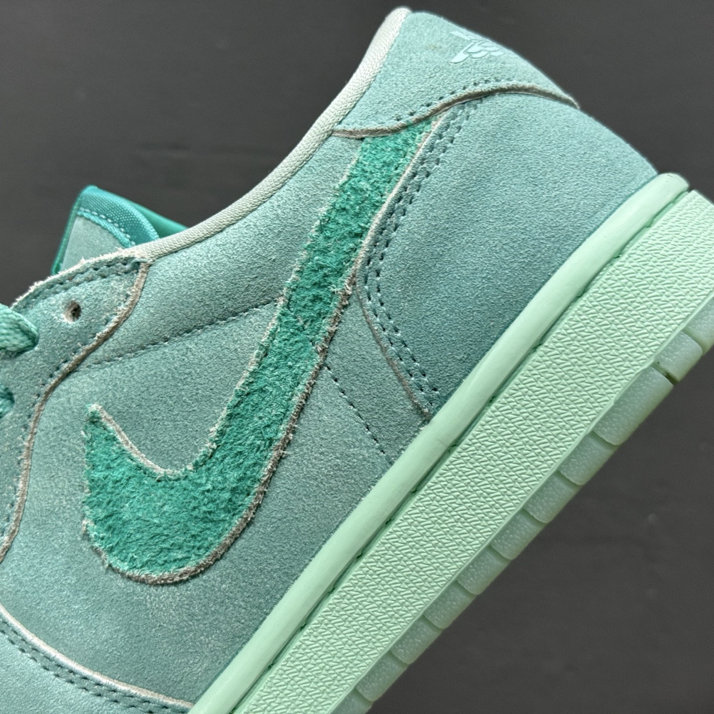 新款出货 纯原 乔丹 Air Jordan 1 Retro Low OG”Washed Teal“ AJ1 乔1冰感薄荷 低帮文化休闲板鞋 HQ8111-300