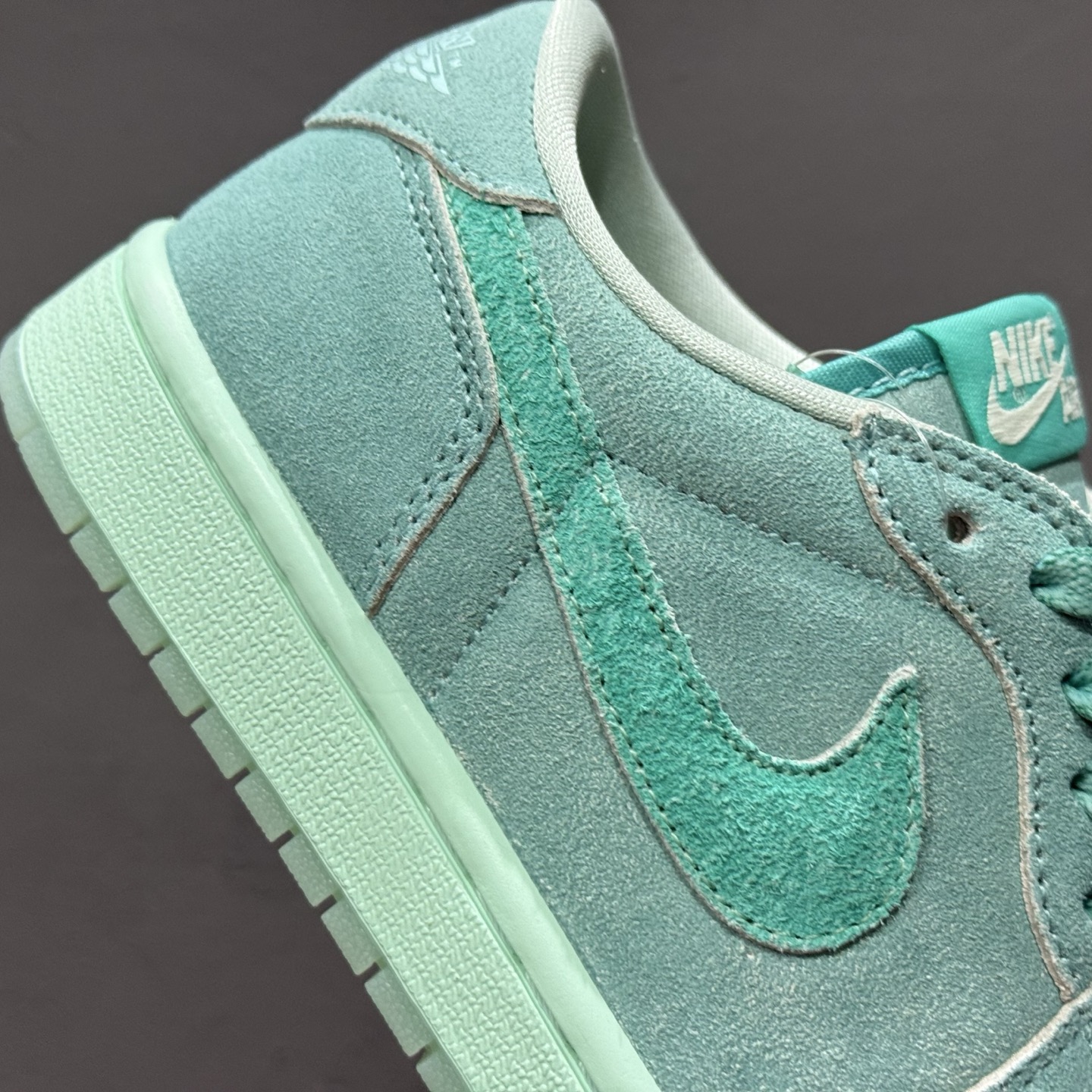 新款出货 纯原 乔丹 Air Jordan 1 Retro Low OG”Washed Teal“ AJ1 乔1冰感薄荷 低帮文化休闲板鞋 HQ8111-300