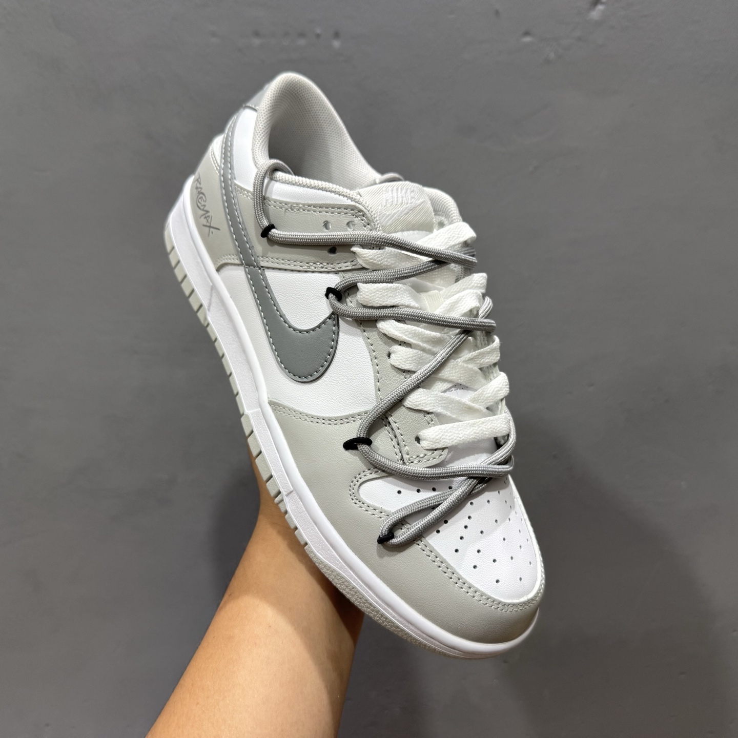 定制鞋Nike Dunk白灰 DD1391-103