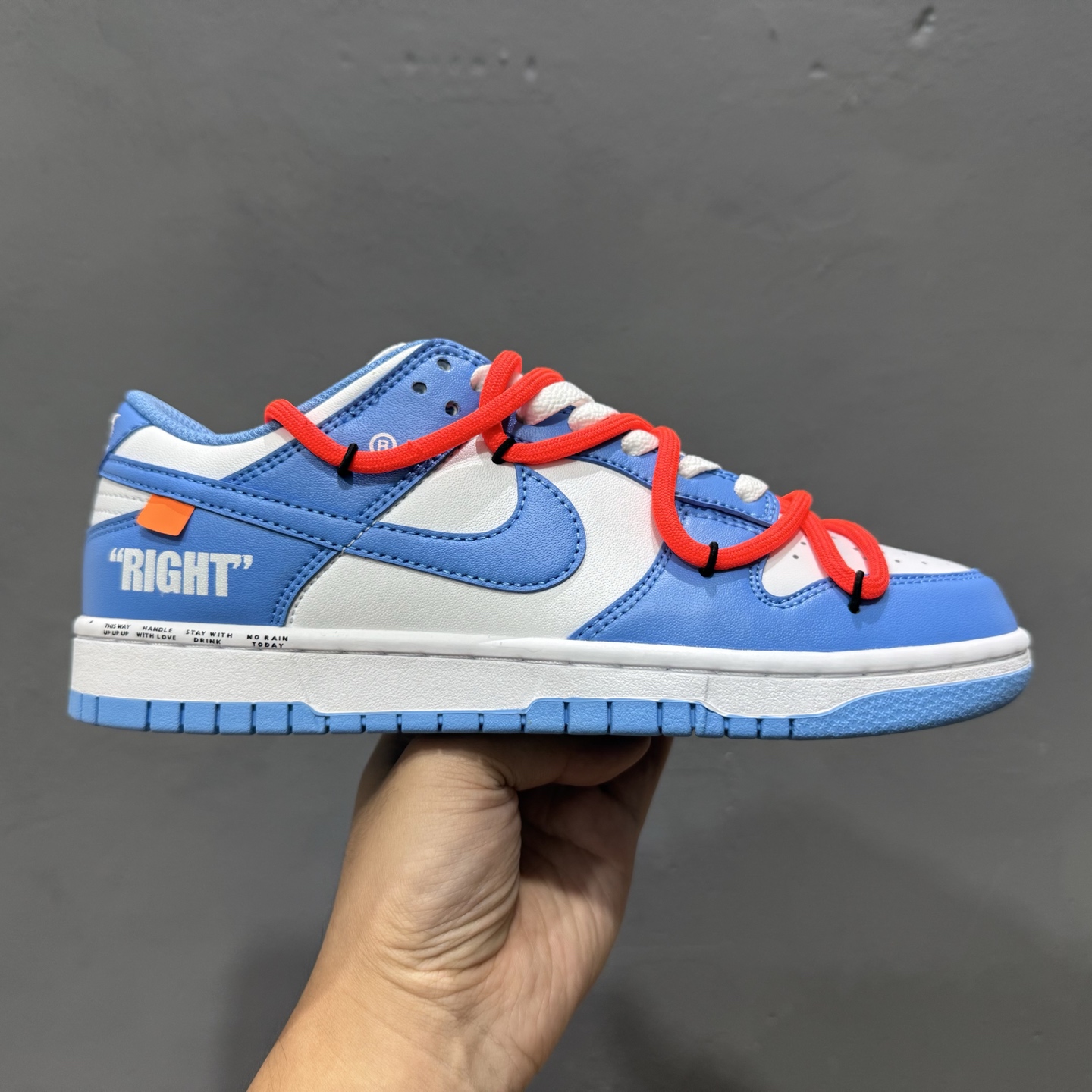 Nike SB Dunk Low 白蓝 解构绑带 DV0833-113