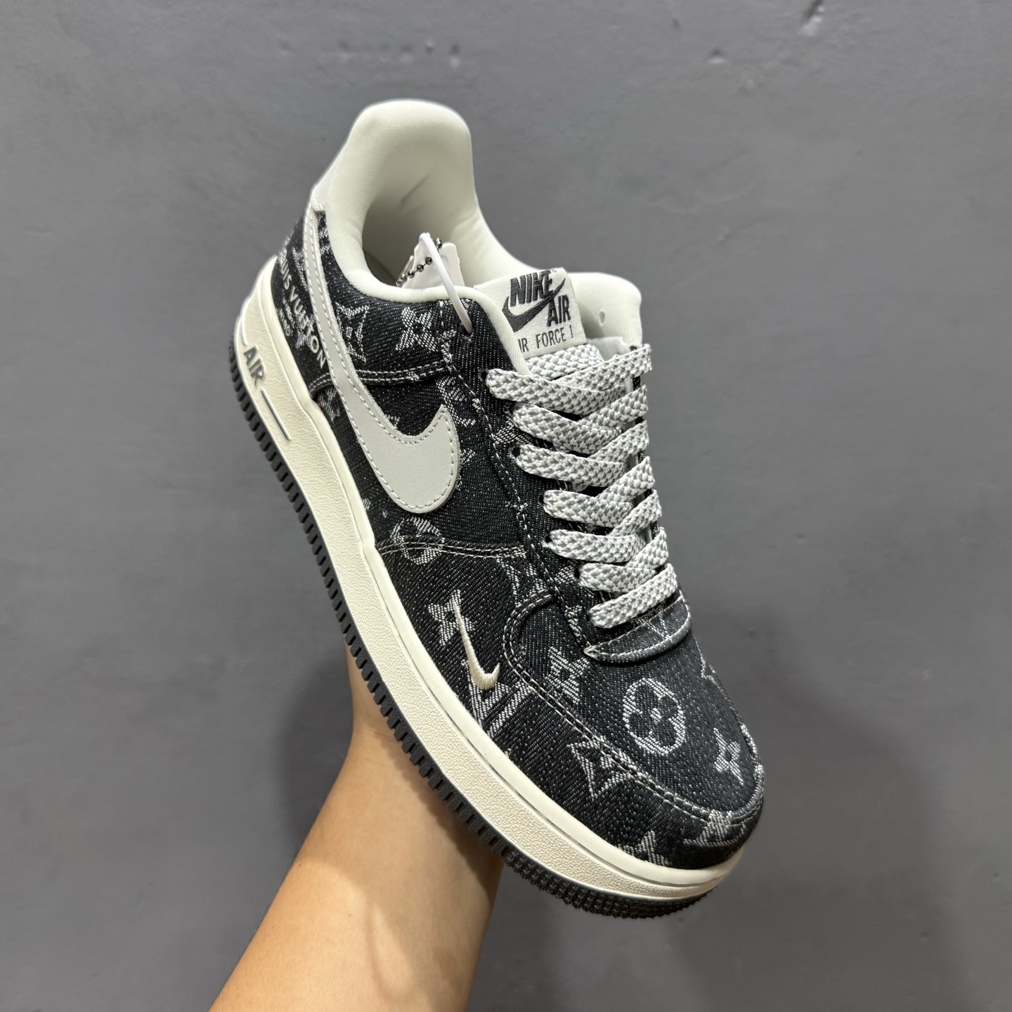 Nike Air Force 1'07 Low LV联名 黑牛仔 空军一号低帮休闲板鞋 ZD1988-003