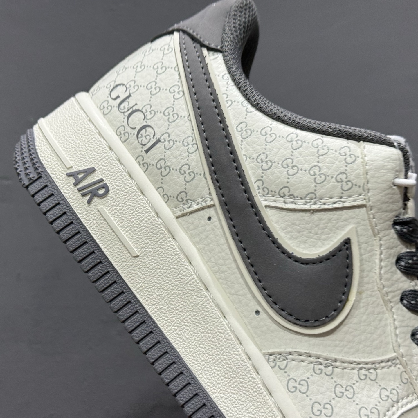 NIke Air Force 1 '07 Low “古驰联名——经典灰花纹”空军一号 低帮 运动鞋 休闲鞋 CS5288-003