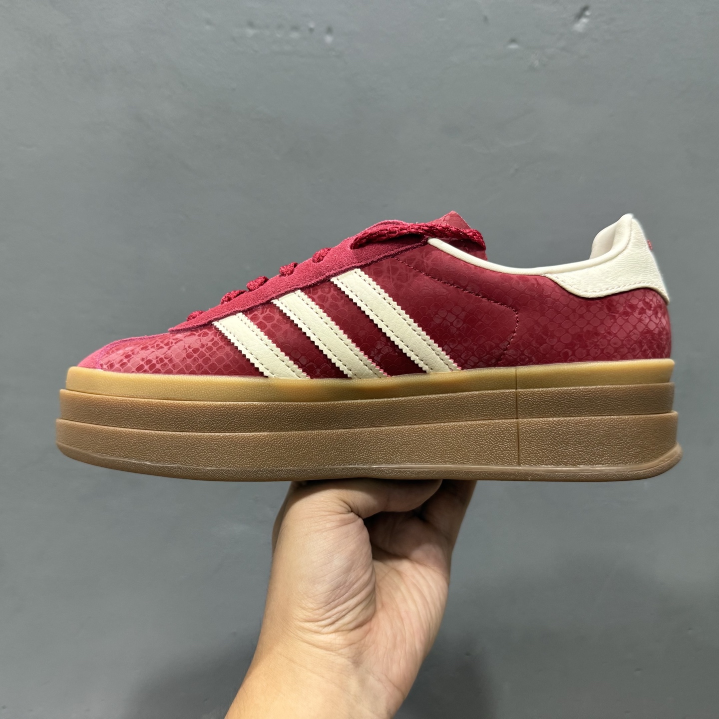 Adidas originals GAZELLE BOLD CNY 蛇年限定 高热新品 ”year ofsnake” 时尚百搭 JQ5977