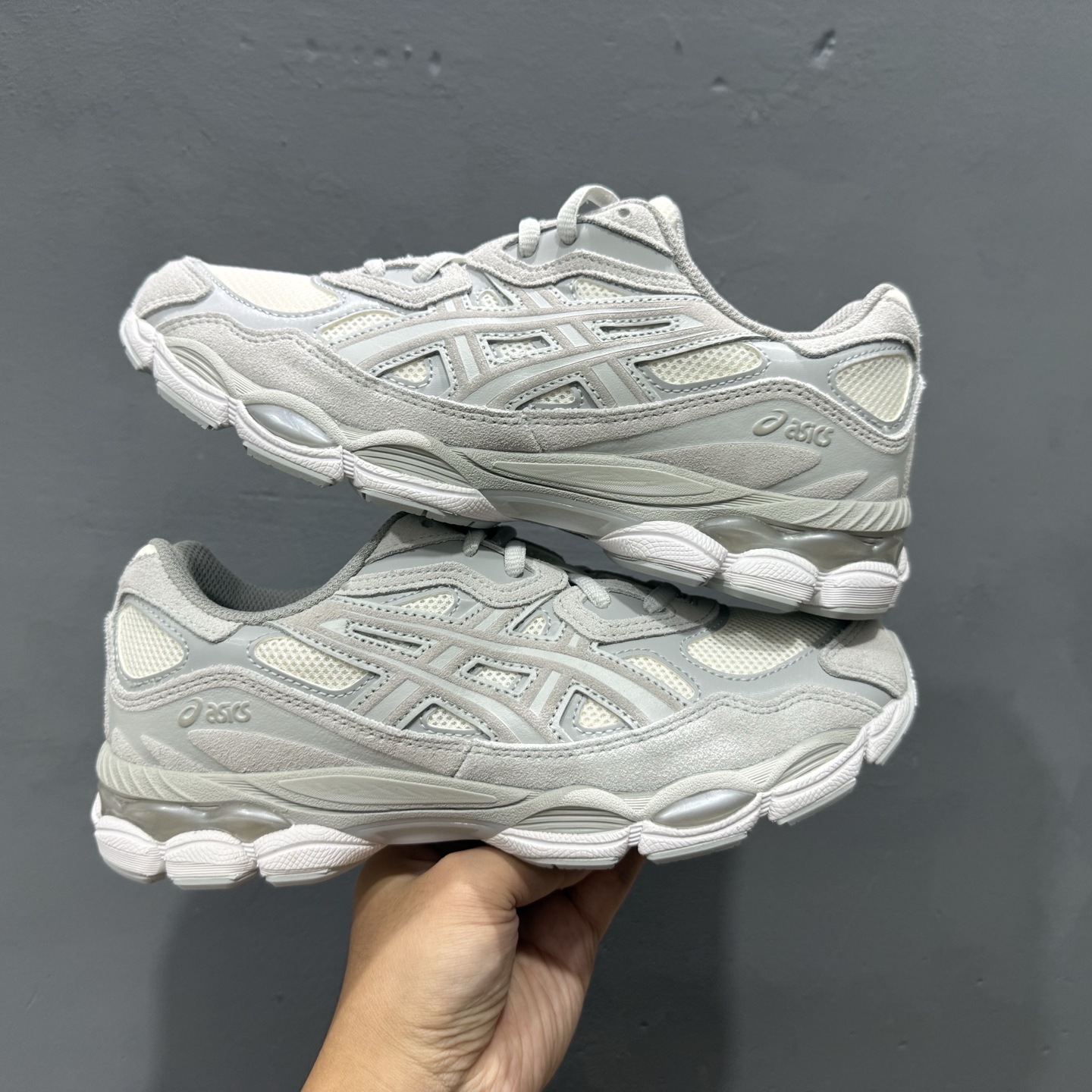 纯原 Asics Gel-Kayano14 亚瑟士运动休闲透气专业跑鞋 1203A663-101