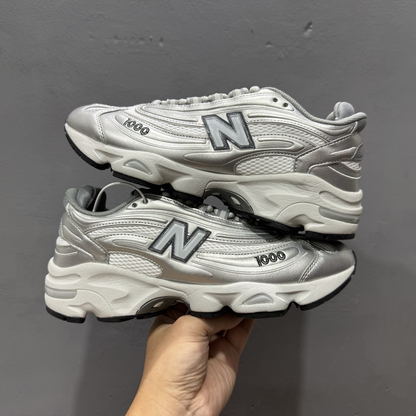 New Balance 1000系列 复古老爹风低帮休闲运动跑步鞋 M1000G