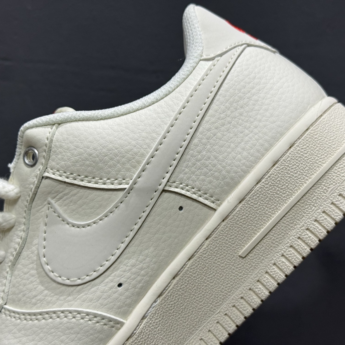 NIke Air Force 1 '07 Low “斯图西联名--米黑织布标”空军一号 SJ6698-016